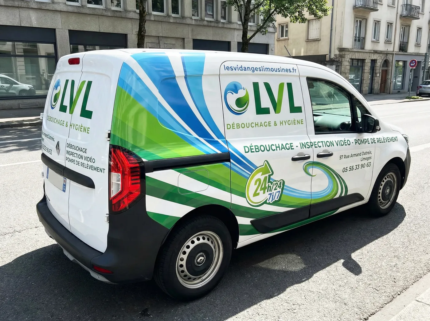 LVL – Habillage, vue arrière