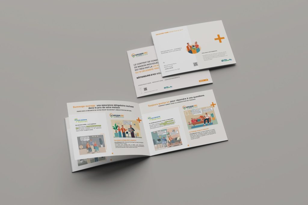 Bâtisseurs d’Ici – Brochure illustrée