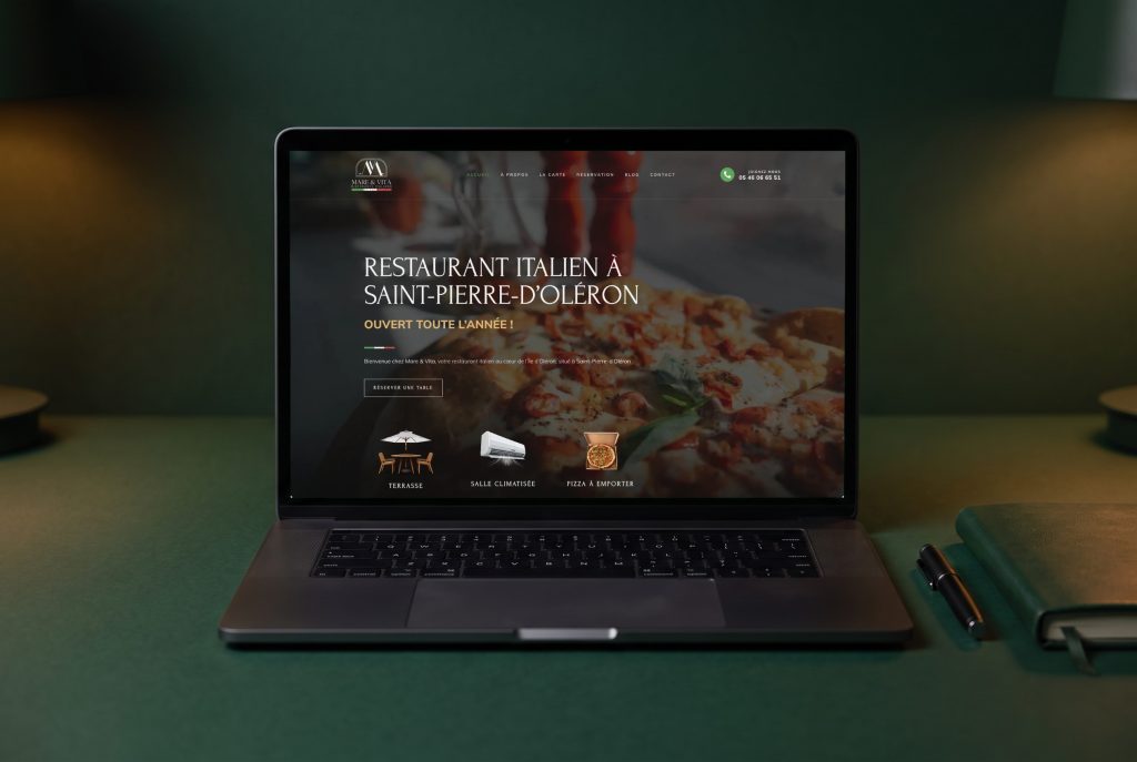 Mare & Vita – Site internet