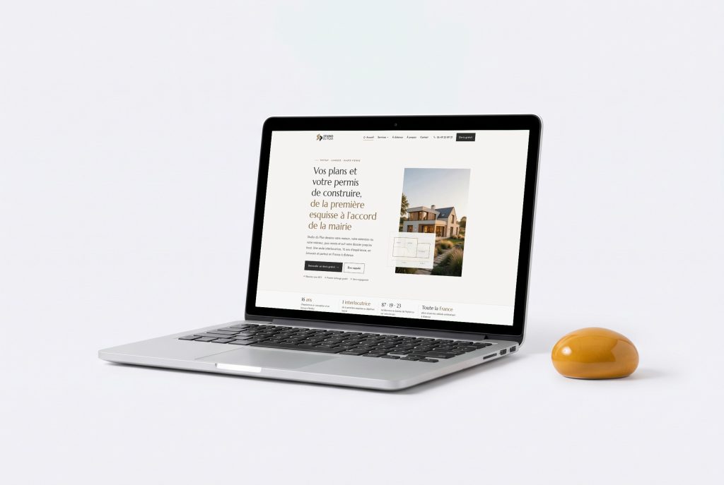 Studio du Plan – Logo et site internet